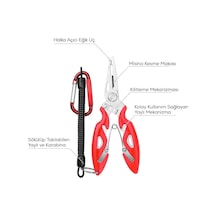 Bauer Balıkçı Aksesuar Seti Paslanmaz Pense Ve Balık Tutucu Fish Grip