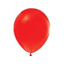 Balon Düz 10 İnc Kırmızı Pk:100 Çok Renkli