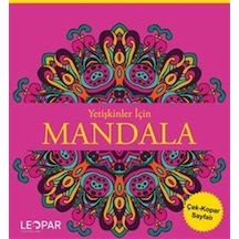 Yetişkinler İçin Mandala Pembe