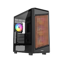 Fazeon F19 750w 80plus Bronze 4x120mm Argb Fanlı Atx Siyah Bilgisayar Kasası Kdo