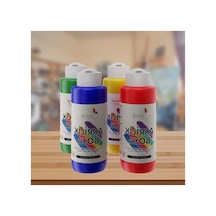 4'lü Ana Renk Akrilik Boya Seti - 120 Ml 0,15 L