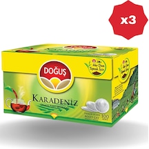 Doğuş Karadeniz Demlik Poşet Çay 100'lü - 3 Adet