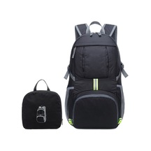 Silkroadselect Ultra Hafif Taşınabilir Açık Sırt Çantası-gündelik Seyahat Spor Çantası-katlanır Saklama Sırt Çantası-su Geçirmez Naylon Dağcılık Çantası Pgnrl4 Siyah