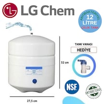 Su Arıtma Cihazı 12 Litre 3.2 Galon Antibakteriyel Çelik Tank