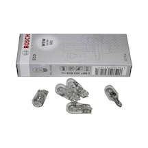 Bosch -1987302819 Ampul 12V W5W "Orta Dıpsız" "Eco" 10 Adet