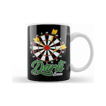 Darts Team Dartboard Dartist Bullseye Target Dart Player Kupa Bardak Porselen Karışık