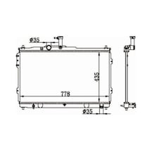 Mga 80607 Su Radyatörü Brazıng M T H1 08 253104h050