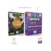 Paraf 6. Sınıf Sosyal Bilgiler Iq+interaktif 2 Kitap Seti