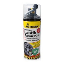Automix Lastik Tamir Kiti 300 Ml Şişirici Köpük, Sökmeden Anında Tamir Tubeless Uyumlu - 820301832
