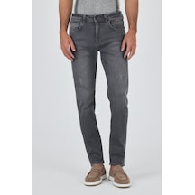 İmza Gri Gabardin 5 Cep Düz Paça Casual Slim Fit Pamuklu Denim Pantolon 1023250150 Gri İmza Gri Gabardin 5 Cep Düz Paça Casual Slim Fit Pamuklu Denim Pantolon 1023250150 Gri
