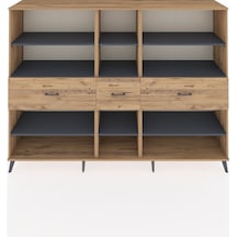 Hyperion Dolap 9 Raflı 3 Çekmeceli 220x44x163 Çam-antrasit/çam Antrasıt/atlas Çam - Atlas Çam Hyperion Dolap 9 Raflı 3 Çekmeceli 220x44x163 Çam-antrasit/çam Antrasıt/atlas Çam - Atlas Çam