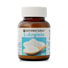 Sepe Natural L-Arginine Toz  Analizli Saf 10 Servis, Aromasız 50 G