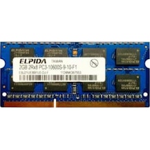 Elpida Ebj21ue8bfu0-dj-f 2 Gb Ddr3 1333 Mhz Cl9 Ram - 2gb 2rx8 Pc3-10600s-9-10-f1