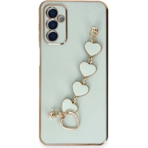 Ilkeshop Newface Samsung Galaxy Uyumlu A14 4g Kılıf Esila Silikon - Su Yeşili SU YEŞİLİ