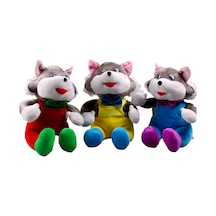 Kızılkaya Oyuncak Peluş Papyonlu Büyük Tilkiler Kzl-df-s0155 Çok Renkli