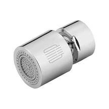 Agoodshop 1 Adet Gerçek Şelale Mutfak Musluğu Uzatma Adaptörü 720 Döner 4 Mod Çok Fonksiyonlu Basınçlı Siyah