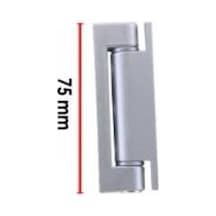Zamak Pencere Menteşesi 75mm GRİ