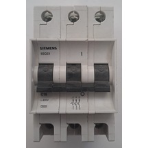 Sıemens 3x16a 3000 Ka C16 Grup Sigorta