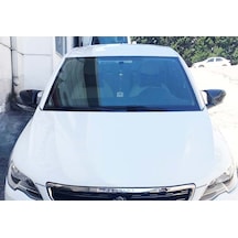 Peugeot 301 Batman Yarasa Ayna Kapağı Piano Black / 2012 Sonrası