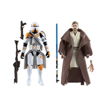 Hasbro Star Wars Vintage Collection Obi-wan Kenobi & Airborne Clone Trooper, Star Wars: Revenge Of The Sith İkili Aksiyon Figür Seti