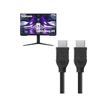 Hdmi Kablo 1.5mt 4k Full Hd Premium Yüksek Hızlı Samsung Uyumlu Monitör Görüntü Kablosu