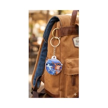 Owl Bag Regular Show Best Dude Style Desenli Acrylic Anahtarlık Çanta Süsü Mıx