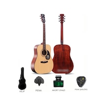 Cort Ad810Op Akustik Gitar Set Naturel