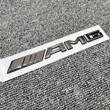 Mercedes S Serisi Uyumlu Piano Black Amg Bagaj Yazısı 3m 3d Abs