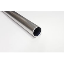 Alüminyum Yuvarlak Boru Renk Gri Uzunluk 100 Cm Dış Çap 10 Mm