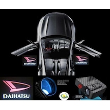 Daihatsu Araçlar İçin Pilli Yapıştırmalı Kapı Altı Led Logo