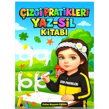 Çizgi Pratikleri Yaz-sil Kitabı 2-6 Yaş