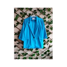 Çınar Boutique Blazer Ceket Mavi Mavi