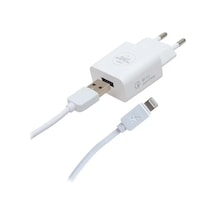 Powerway X-907 5 Volt 2000 Ma Hızlı Şarj Başlık Adaptörü - Apple  Uyumlu  iPhone   Kablo