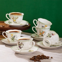 Perotti Secret Garden 6 Kişilik 12 Parça Porselen Fincan Takımı