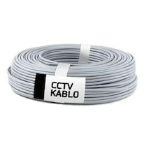 Senseı 2+1 2x0,50mm Cca 100 Metre Cctv Bnc Kablo