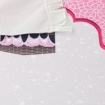 Çocuk Seccadesi Kabe Pembe 82 45 Cm 110 Gr - Tesbih Hediyeli Çok Renkli