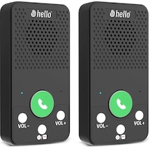 Sh Hello D10a 1000 Mah Şarjlı İnterkom Kapalı Devre Konuşma Sistemi Najmaddin