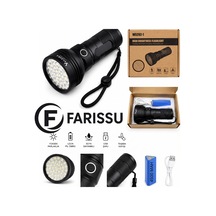 W5202-1 Yüksek Parlaklıklı Çok Fonksiyonlu El Feneri Siyah