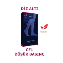 Sigvaris Comfort Diz Altı/Diz Altı Varis Çorabı (Cf1 Düşük Basınç) Siyah CCL1 L Kapalı Uzun