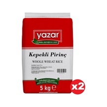 Yazar Kepekli Pirinç 2 x 5 KG