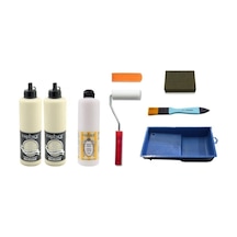 Cadence 1 Litre Dantel 500ml Yarımat Vernik Set Karışık Karışık