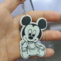 Bebek Mickey Sevimli Figür Karakter Anahtarlık Çok Renkli