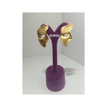 Gold Kaplama Yüz/maske Küpe Sarı - 724830787 Sarı