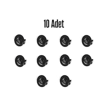 Ct-5268 Ufo Yıldız Hareketli 1.5 W Led Spot 10 Adet Siyah Kasa Beyaz