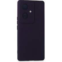 Newface - 273 - Vivo V29 Lite Kılıf Nano İçi Kadife Silikon - Metemıx - - Mor