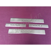 Woc Chrome Vw Golf 6 Krom Kapı Eşiği 2009-2012 4 Parça Paslanmaz
