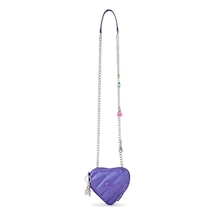 Kıplıng Jozi Küçük Çapraz Çanta Mor Glossy Lilac Mor
