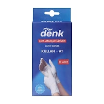 4 Adet Denk Lateks Eldiven 10 Lu