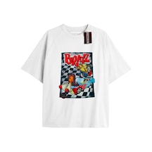 Y2k Bratz Oversize Kod Bratz54 Beyaz