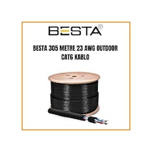 305 Metre 23 Awg Outdoor Cat6 Kablo